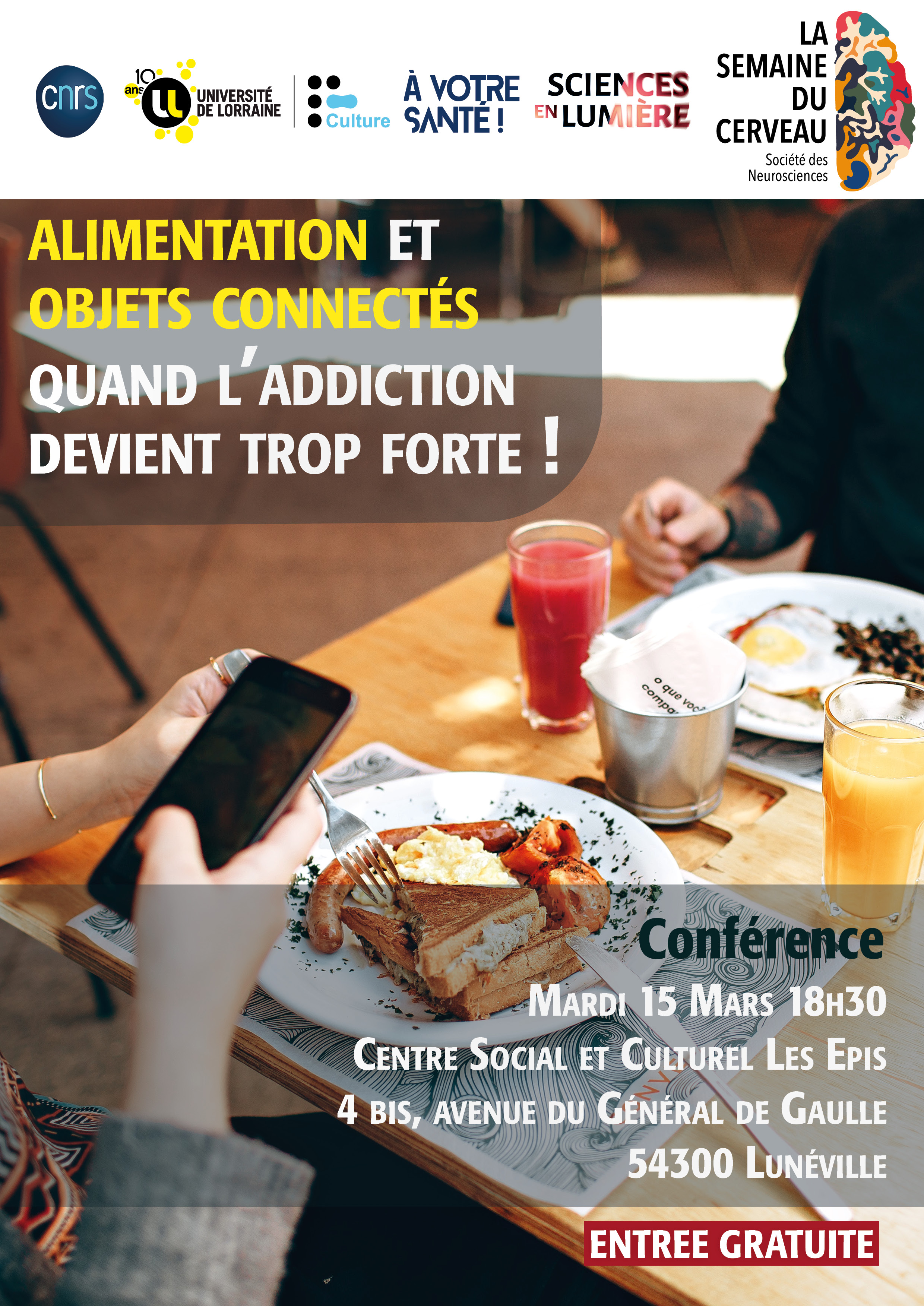 Alimentation et objets connectés quand laddiction devient trop forte !